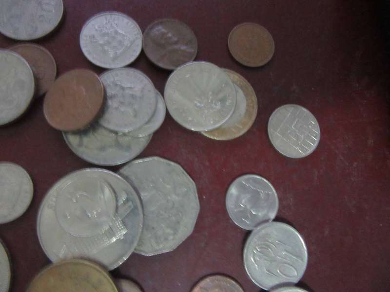 GOOD START FOR THE BEGINNER - 50 WORLD COINS INCL.RSA COINS - AS PER SCAN - LOT27B
