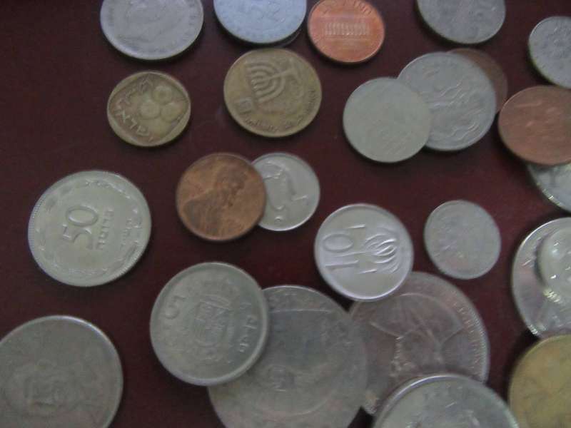 GOOD START FOR THE BEGINNER - 50 WORLD COINS INCL.RSA COINS - AS PER SCAN - LOT27B