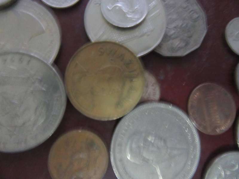 GOOD START FOR THE BEGINNER - 50 WORLD COINS INCL.RSA COINS - AS PER SCAN - LOT27B