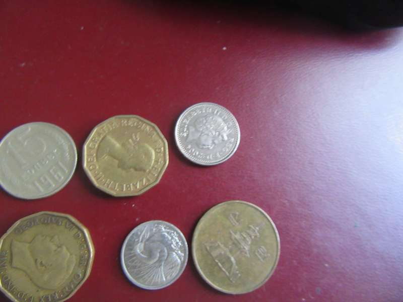 GOOD START FOR THE BEGINNER - 10 INTERNATIONAL COINS - AS PER SCAN - CO15A