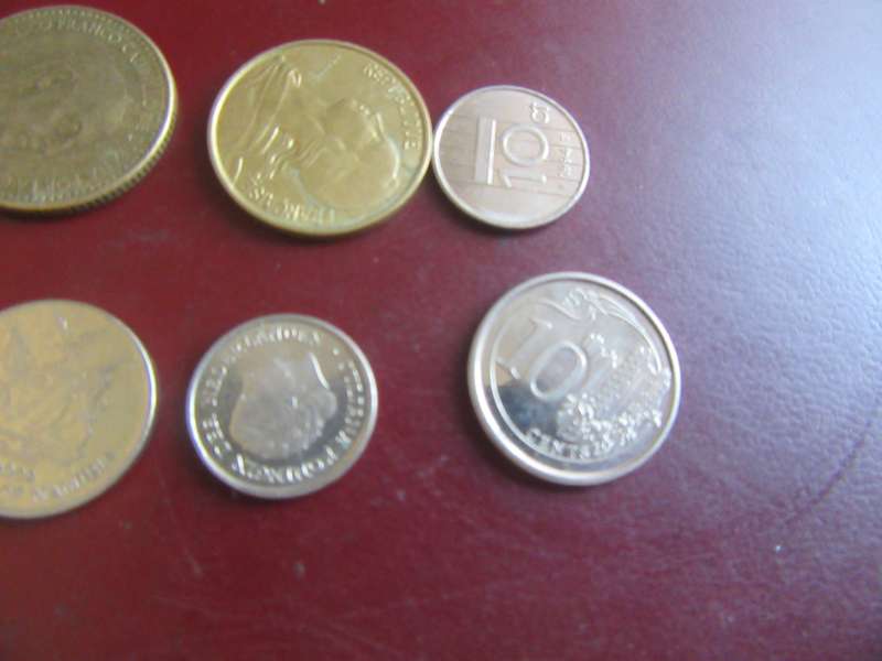 GOOD START FOR THE BEGINNER - 10INTERNATIONAL COINS - AS PER SCAN - CO46