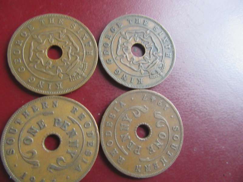 SOUTHERN RHODESIA - 4 VARIOUS - AS9