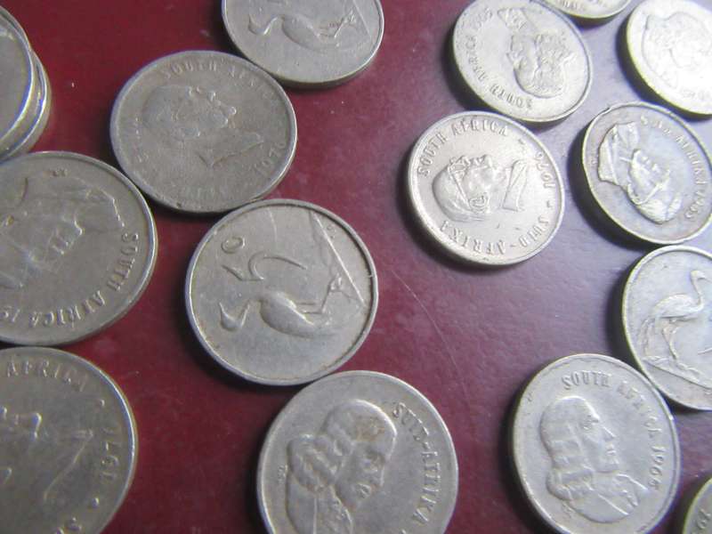 RSA - 20 X5CENT COINS WITH PRESIDENT - CO60