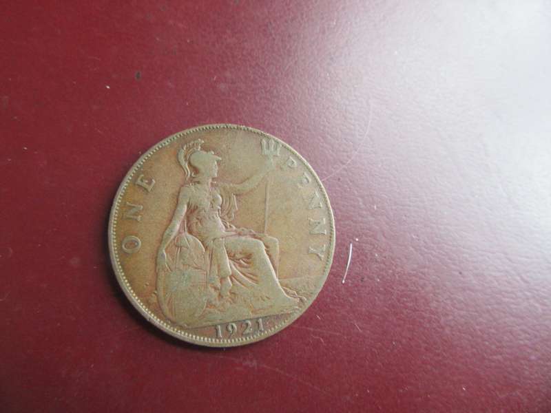 UK - ONE PENNY1921 - AS9