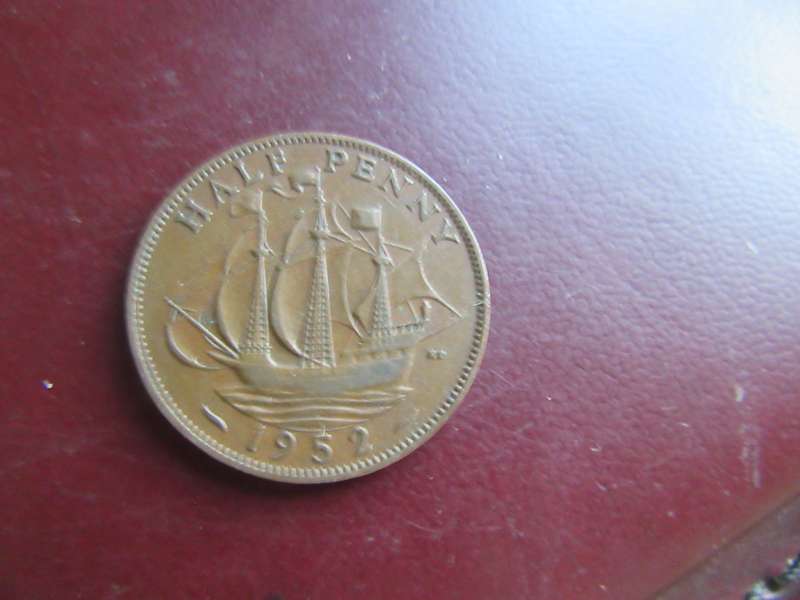 UK - HALF PENNY 1952 -AS12