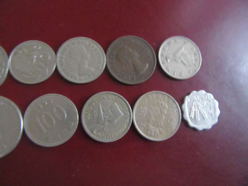 GOOD START FOR THE BEGINNER - 10 INTERNATIONAL COINS - AS PER SCAN - CO85