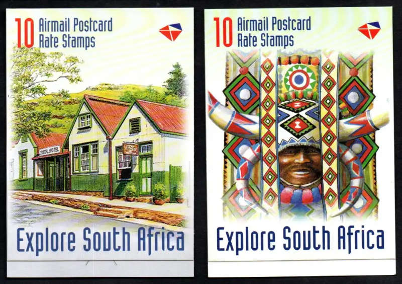 RSA 1998 EXPLORE SOUTH AFRICA (X2) MINT AND COMPLETE BOOKLETS. AS PER SCANS. CV R1000