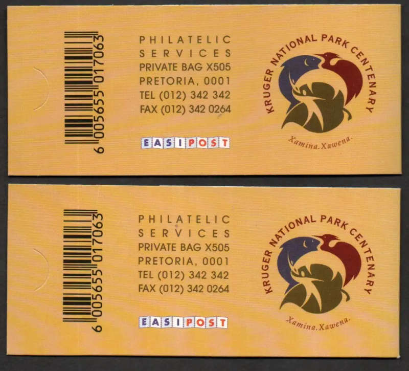 RSA 1998 ANTELOPE BOOKLETS (X4) MINT AND COMPLETE + (X2) CTO. AS PER SCANS. GOOD VALUE.
