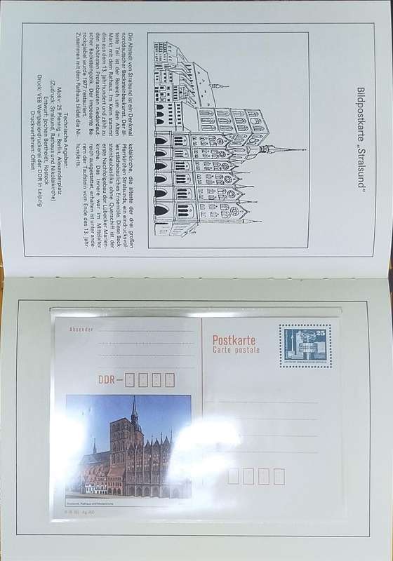Deutsche Post - Deutsche Bundespost POSTDIENST - 1990 Hardcover Book in Sleeve With Stamps - MINT