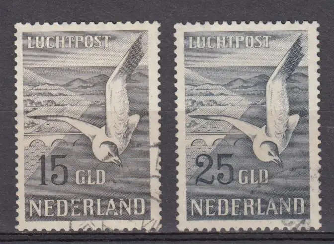 Netherlands - 1951 - Very Scarce Set of Birds - Superb Fine Used - Huge CV of R9600!!!!!!!!