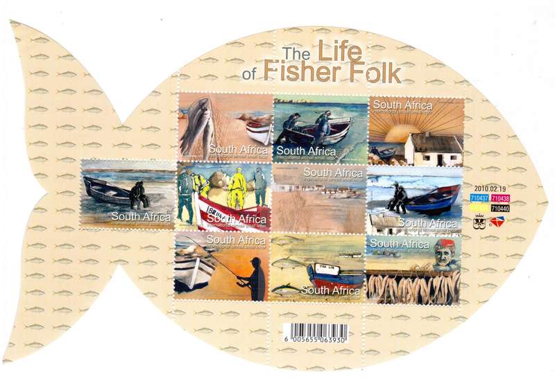 RSA - 2010 - Life Of The Fisher Folk - UM Sheetlet - SACC 2014 - CV R500