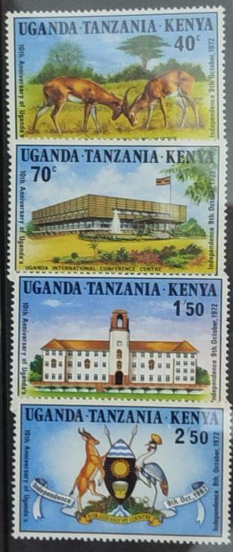 Uganda - Tanzania - Kenya - UM Set - Independence