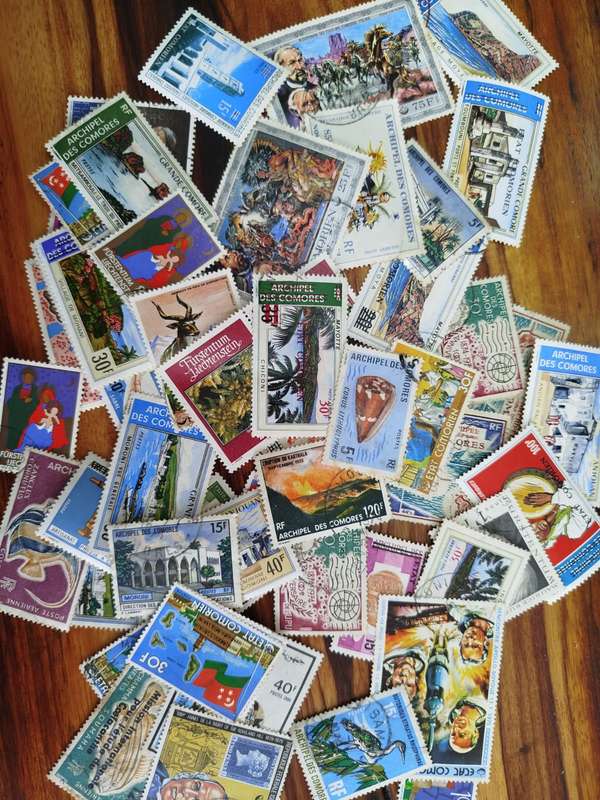 Bulk Lot - Huge Lot of Stamps off Paper - Taken out of old albums - Might be Good Finds