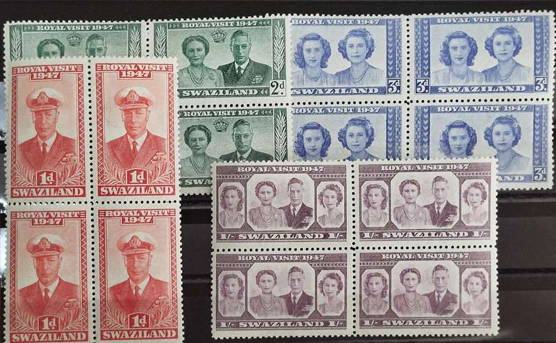 Swaziland - SACC 41-44 - UM Set in Blocks of Four