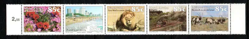 RSA 1993: Tourism Setenant Set UMM: SACC847-851