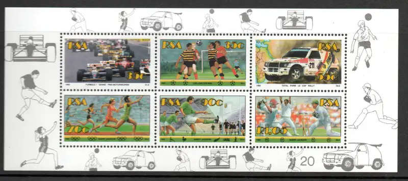 RSA 1992 - Sport MS no 20 UMM: SACC 784