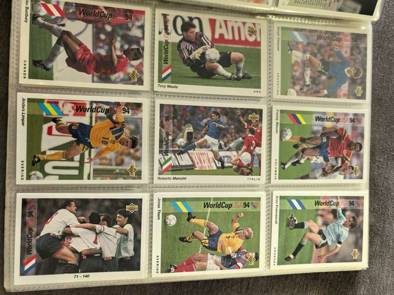 Upper Deck FIFA World Cup USA 1994 Cards
