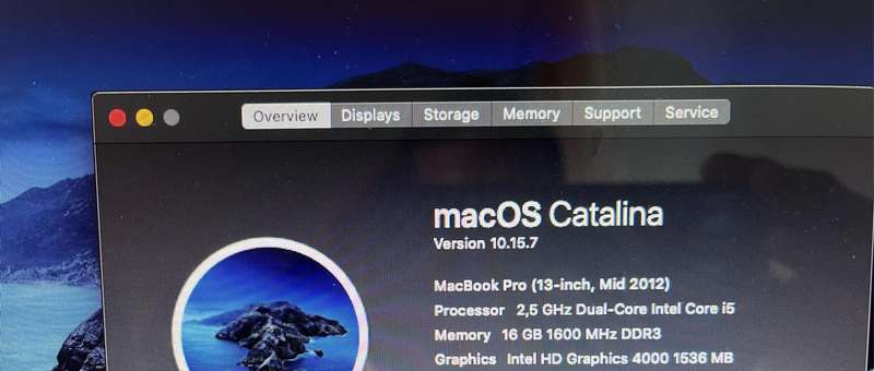 MacBook Pro Mid 2012 Laptop