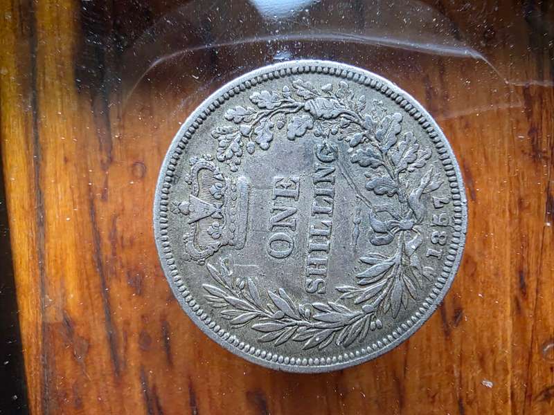 One Shilling 1857