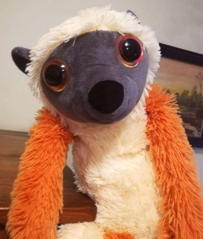 Large Nature Planet Sifaka Lemur Plush Soft Toy! 85cm.