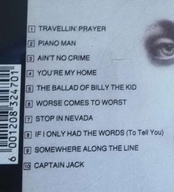 Billy Joel - Piano Man. CD.