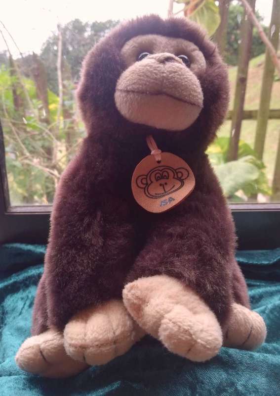 Monkey Business!  Chuckels the Super Soft Monkey!  25cm.