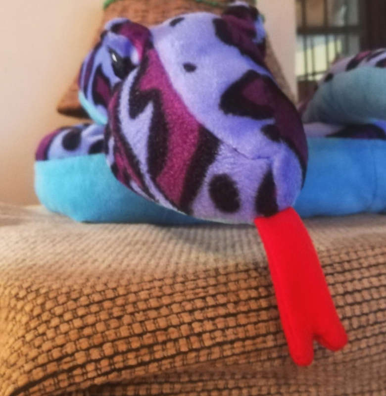 Sneaky the Snake! A "scary" plush toy! 1.6m!