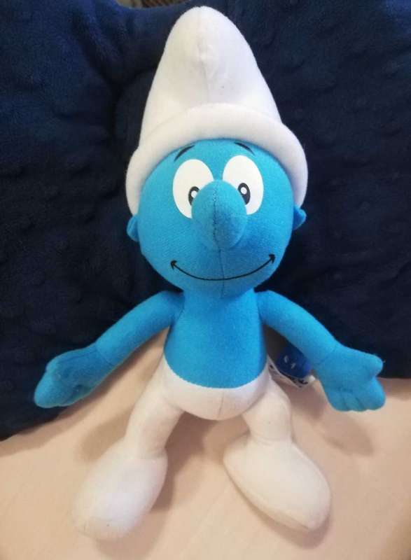 The Smurfs - Collectable Smurf plush toy.  25cm.
