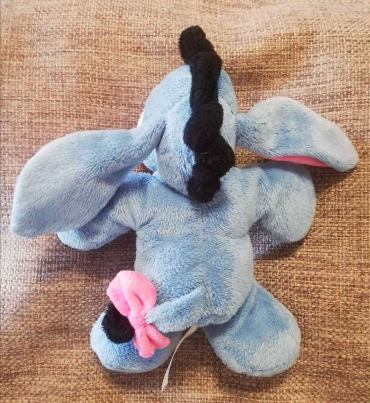 Disney`s Eeyore! Baby's own little soft plush toy. 12cm.