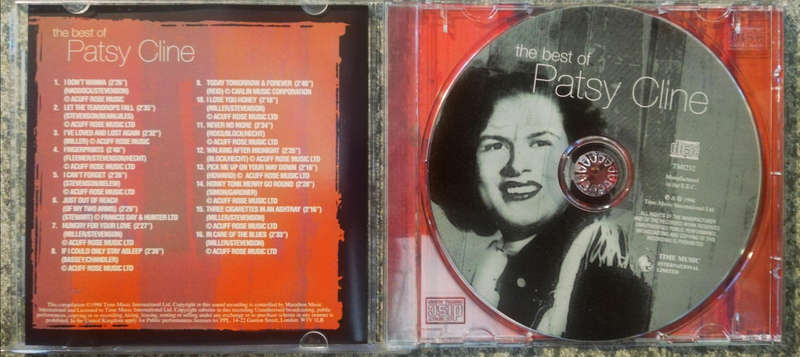 The Best of Patsy Cline. CD. Her Greatest Hits!