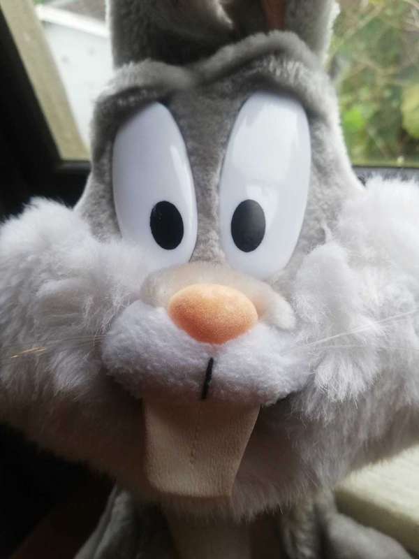 Vintage 1999 Warner Bros. Bugs Bunny Hot Water Bottle Holder. Original Fashy! 70cm.