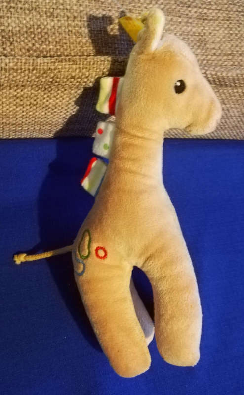 A Collectable Steiff Giraffe. Plush Baby Toy. 22cm.