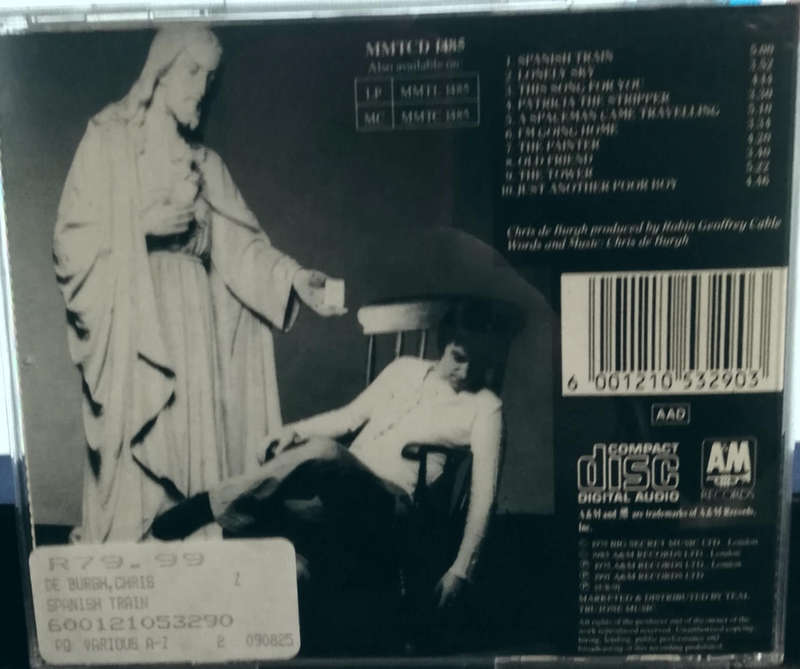 Chris de Burgh. Spanish Train and other stories. Audio CD.