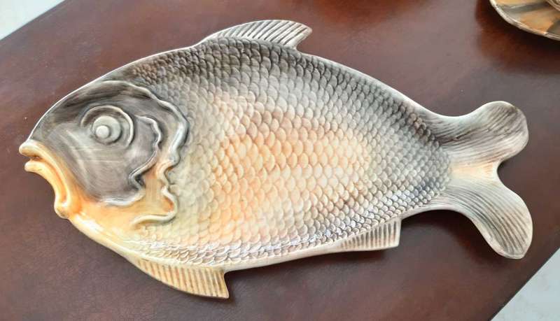 Beautiful, 1960 Vintage Fish Tureen Set for sale!