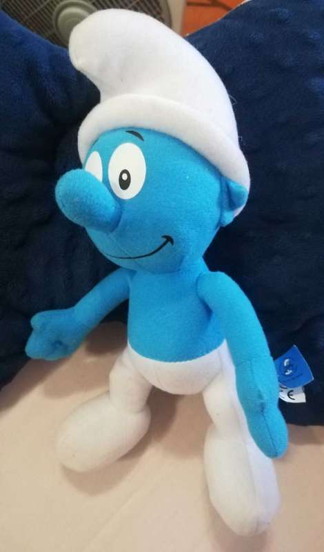 The Smurfs - Collectable Smurf plush toy.  25cm.