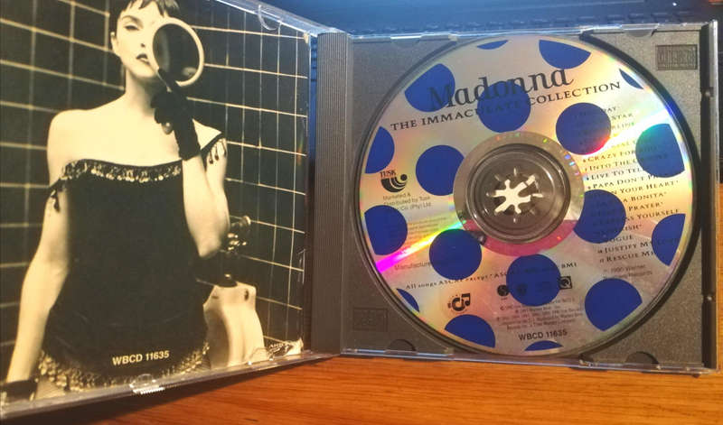 The immaculate collection. Madonna. CD.