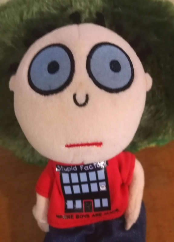 Collectable Figure doll "Todd" boys are smelly, USA David and Goliath Inc. 22cm.