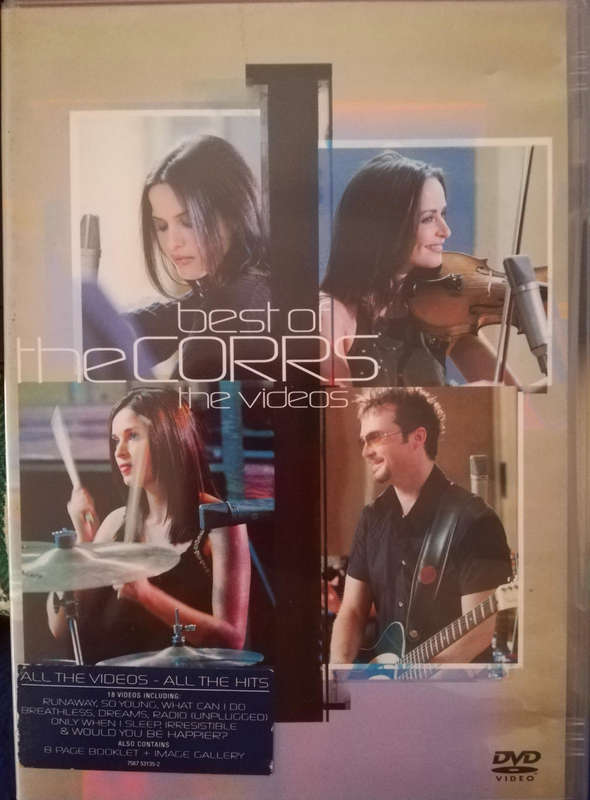 The Corrs: The Best Of The Corrs - The Videos. DVD. Irish Folk Rock Band.