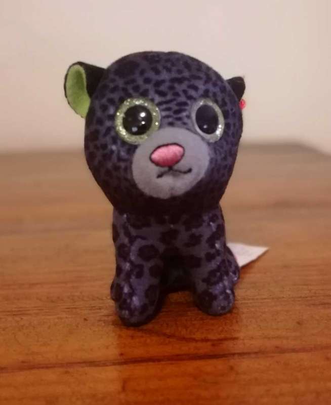 TY Teeny Beanie Boos 2021. Dotson The Black Jaguar Made For McDonalds Happy Meal. 10cm.