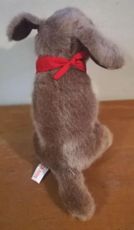 Royal Canin Plush Two Tone Brown Puppy with Red Bandanna. 20cm.