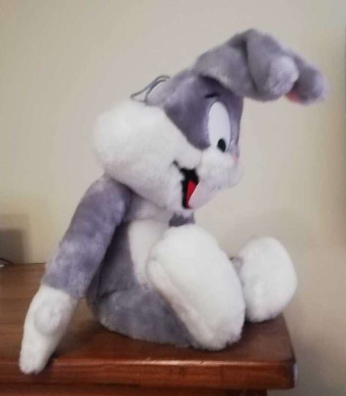 Warner Bros one and only Bugs Bunny! What's up Doc? Plush large soft toy. 50cm.