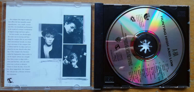A-Ha - Hunting High and Low. CD.