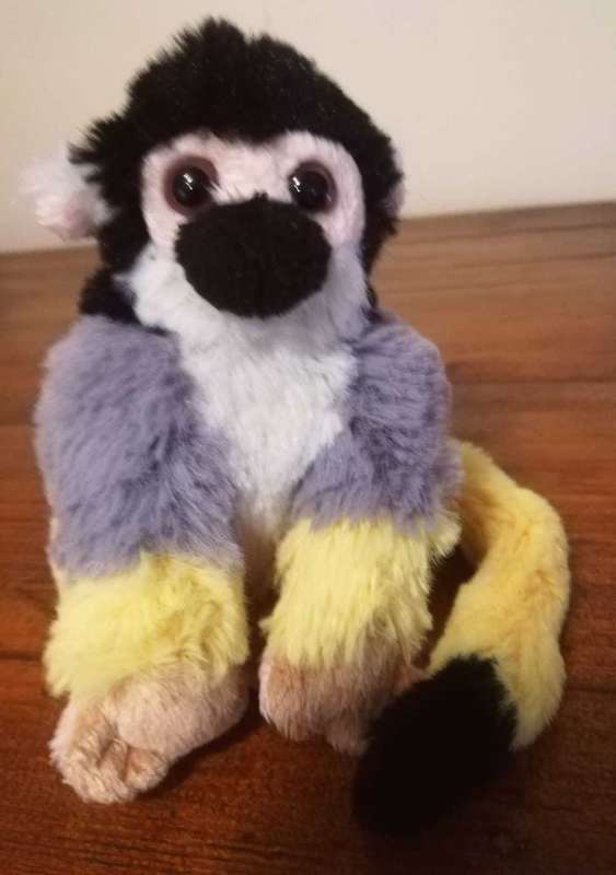 Kiki the Monkey! Super soft fur and 13cm tall.