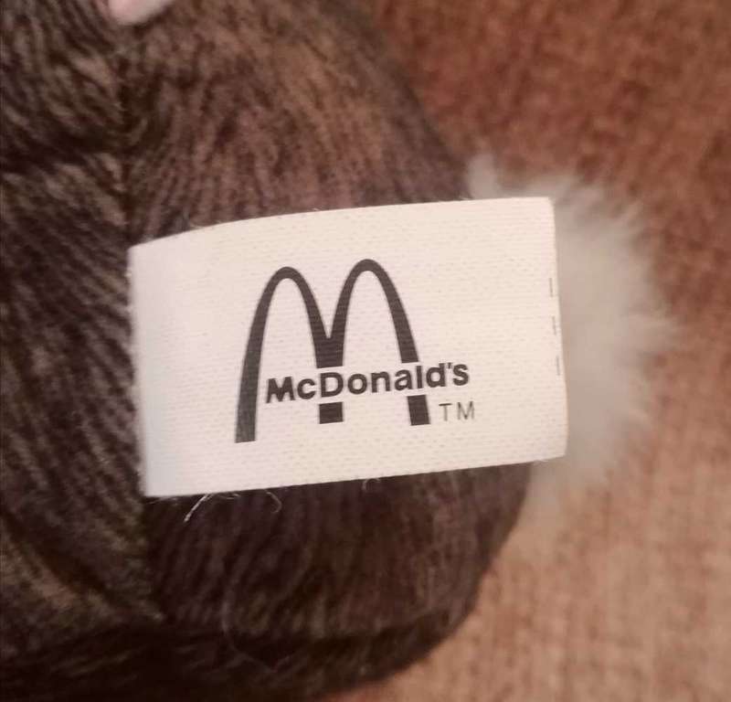 Furby Plush - McDonald's Junior Bag / Happy Meal Tiger Electronics 2000. 10cm.