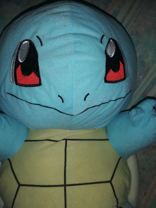 Squirtle known as a Zenigame in Japan. A Water-type Turtle Pokemon. A Large plush toy. 50cm.