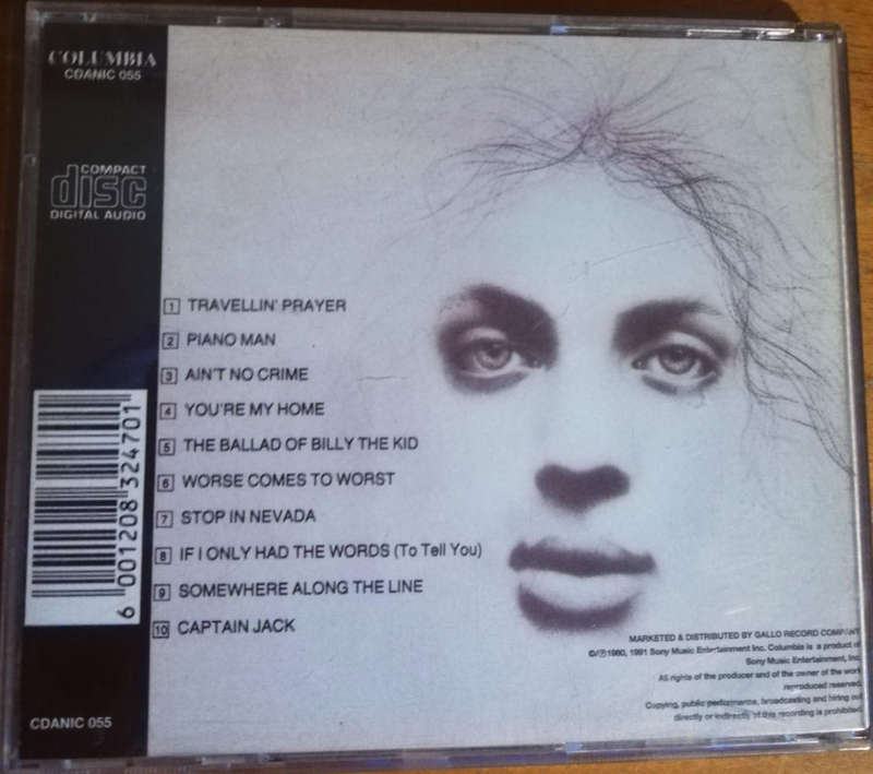 Billy Joel - Piano Man. CD.