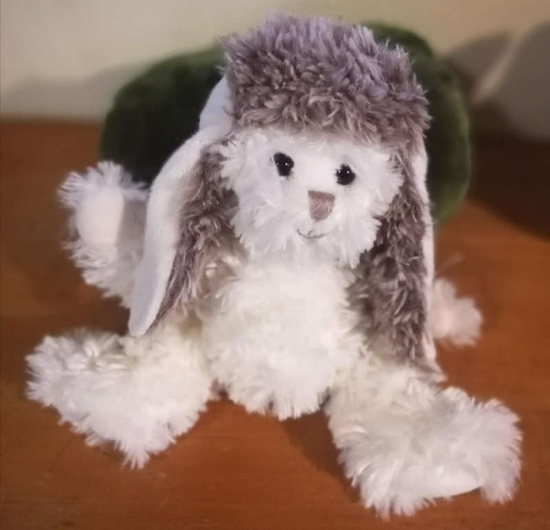Collectable BUKOWSKI Swedish Design Teddy Bear with Parka Hat. A Beautiful, Little Plush Toy! 23cm.