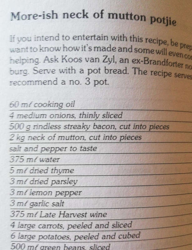 Huisgenoot's Potjiekos by Marlene Hammann. 80 Tested recipes. Great price!
