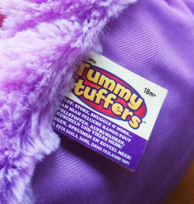 Tummy Stuffers! A Unicorn Plush Purple Storage Toy. Hours of Fun!