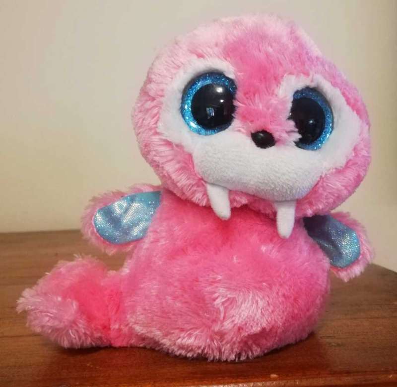 RARE Beanie Boo Plush - TY Tusk the Walrus. Soft Toy. 18cm